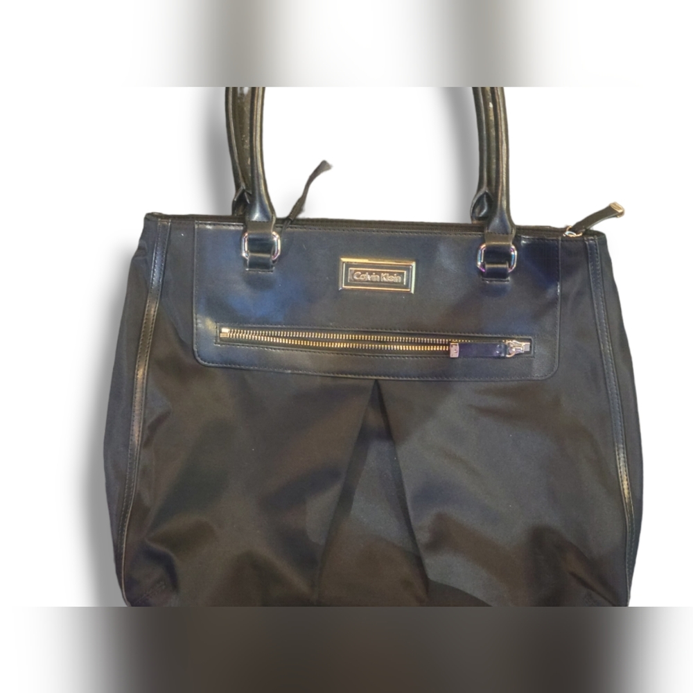 Calvin Klein Nylon Tote-Black